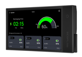 EcoFlow’s Power Kits Console, a component in EcoFlow Power Kits that monitors your system.