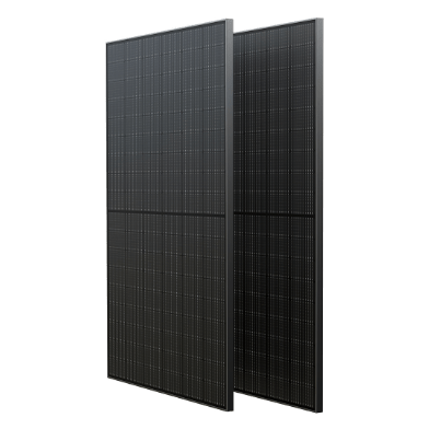 EcoFlow’s solar panel collecting energy.