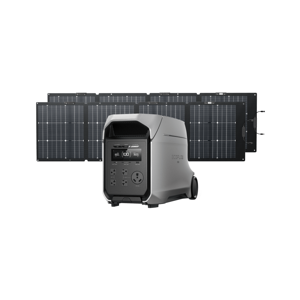 Load image into Gallery viewer, EcoFlow D3U Series DELTA 3 Ultra Plus (3072Wh) + 2 x 220W Solar Panel EcoFlow DELTA 3 Ultra Plus (3072Wh) + 2 x 220W Solar Panel - Flash Sale