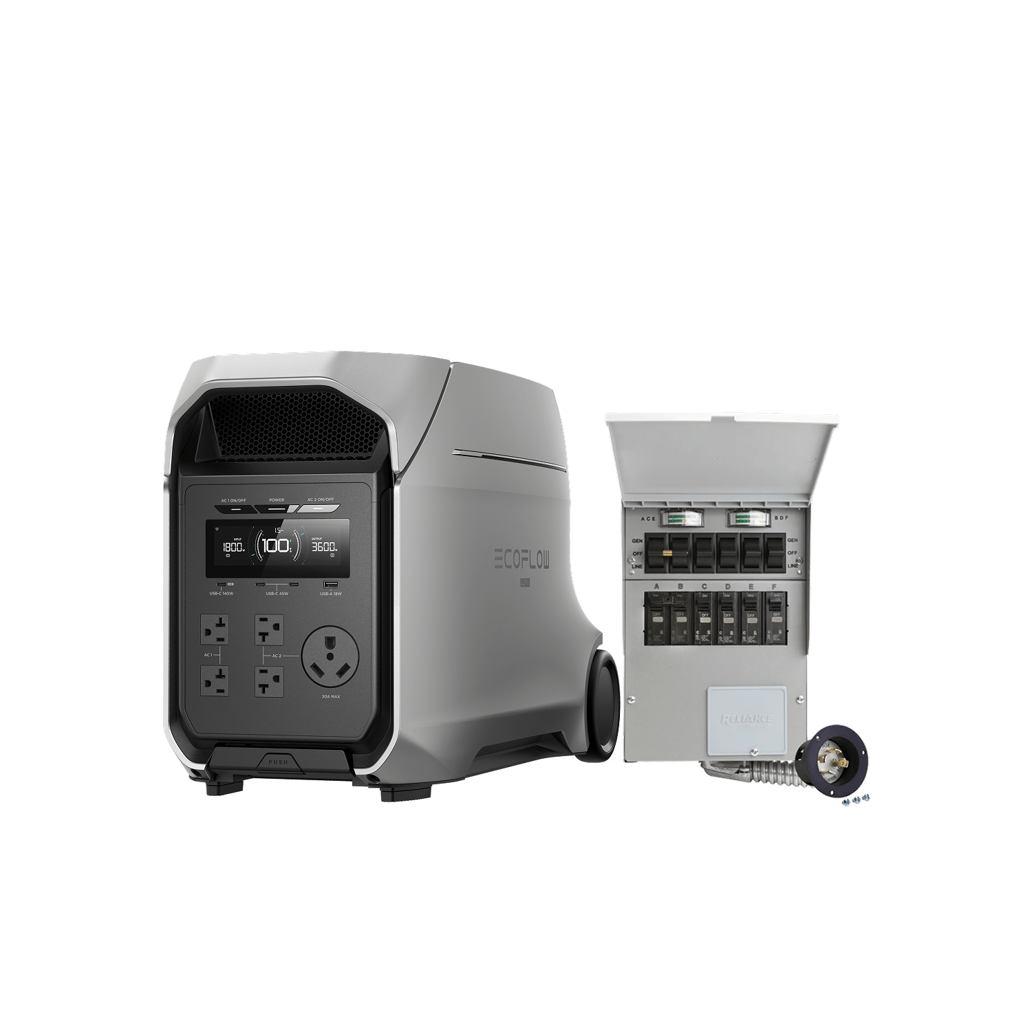 Load image into Gallery viewer, EcoFlow D3U Series EcoFlow DELTA 3 Ultra Series Portable Power Station (3072Wh)