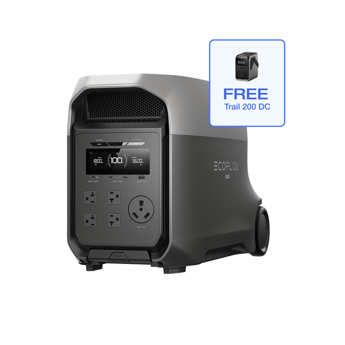 EcoFlow D3U Series DELTA 3 Ultra (3072Wh) / DELTA 3 Ultra Portable Power Station (3072Wh) + Free Trail 200 EcoFlow DELTA 3 Ultra Series Portable Power Station (3072Wh)