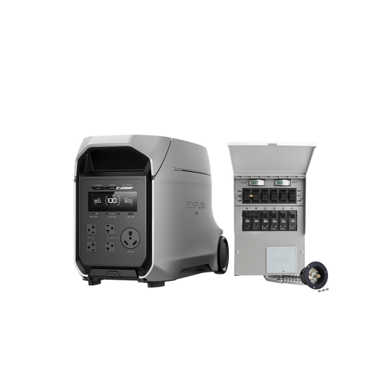 EcoFlow D3U Series DELTA 3 Ultra Plus / DELTA 3 Ultra Plus + Transfer Switch 306A1 -125V 30A EcoFlow DELTA 3 Ultra Series Portable Power Station (3072Wh)