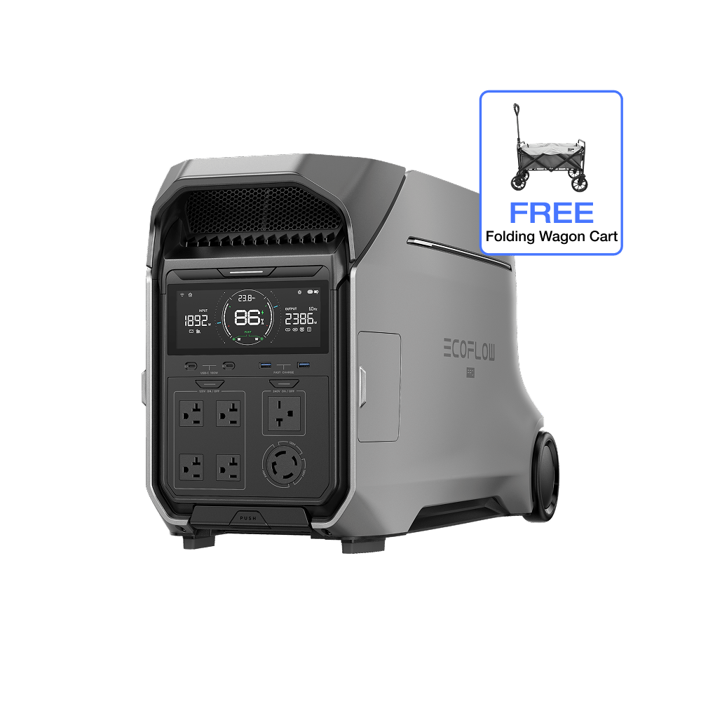 Load image into Gallery viewer, EcoFlow DP3 DELTA Pro 3 + Free Folding Wagon Cart EcoFlow DELTA Pro 3 + Free Folding Wagon Cart - Flash Sale