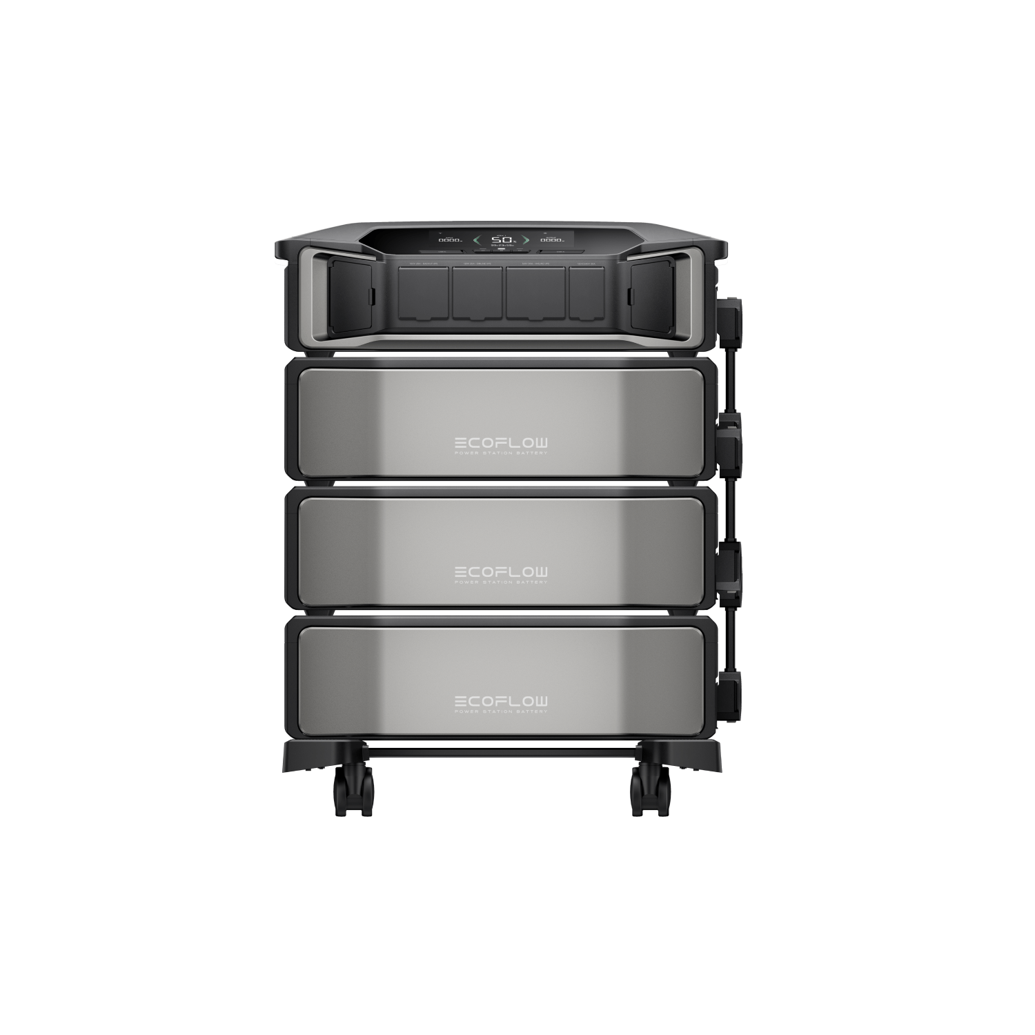 Load image into Gallery viewer, EcoFlow DPU-BUNDLE DELTA Pro Ultra + DELTA Pro Ultra Extra Battery × 2 (1 × Inverter + 3 × Batteries) EcoFlow DELTA Pro Ultra + 2 × DELTA Pro Ultra Extra Battery (1 × Inverter + 3 × Batteries)