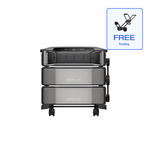 EcoFlow Flash Sale EcoFlow DELTA Pro Ultra + DELTA Pro Ultra Extra Battery (1 × Inverter + 2 × Battery) + Free Trolley EcoFlow DELTA Pro Ultra + Extra Battery + Free Trolley-Flash Sale