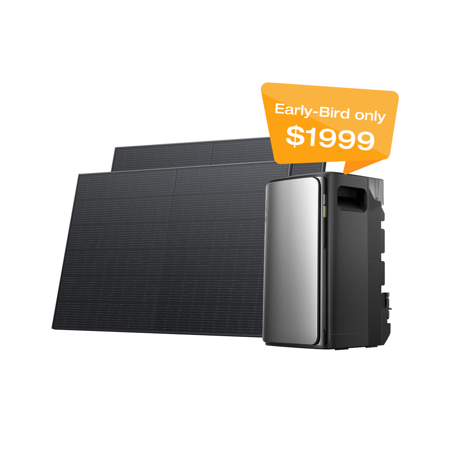 Load image into Gallery viewer, EcoFlow STREAM Ultra + 2 × 400W Rigid Solar Panels EcoFlow STREAM Ultra