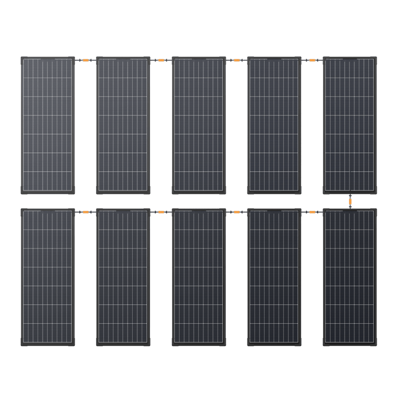 Load image into Gallery viewer, EcoFlow US Solar Panels EcoFlow 130W RVMax Rigid Solar Panel