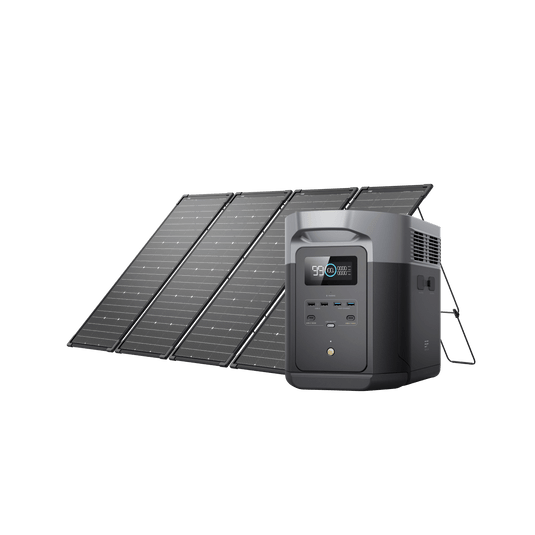 EcoFlow US D2M-bundle DELTA 2 Max + 4*125W Solar Panel EcoFlow DELTA 2 Max + 4*125W Solar Panel