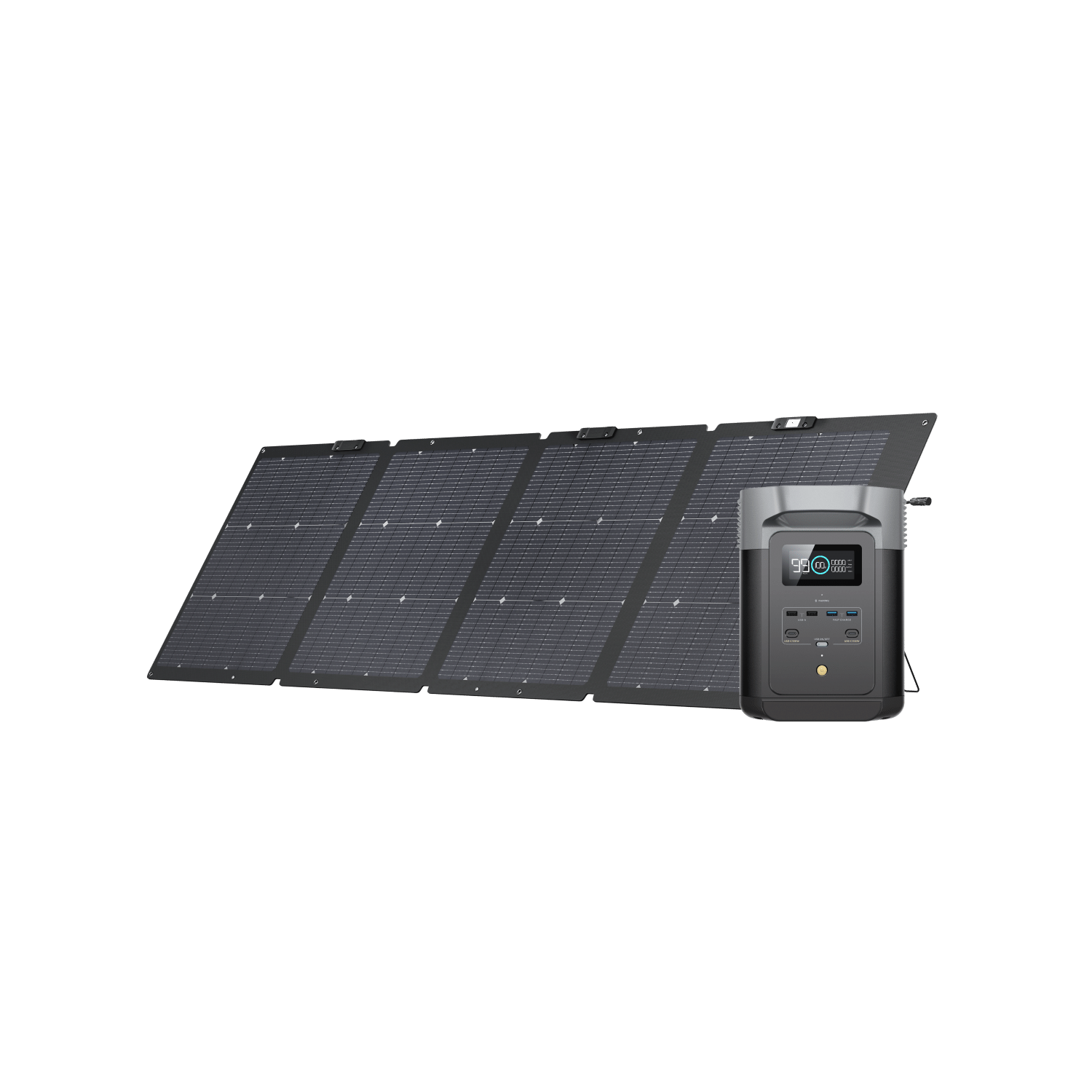 Load image into Gallery viewer, EcoFlow US Bundle EcoFlow DELTA 2 Portable Power Station + 220W Solar Panel