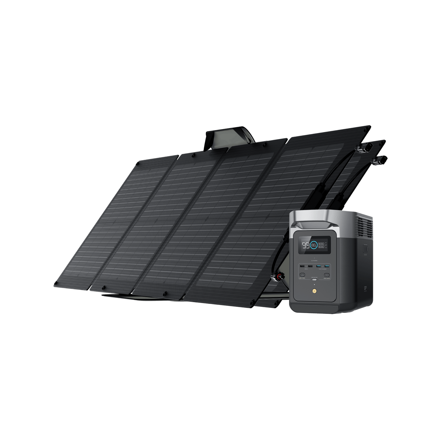 Load image into Gallery viewer, EcoFlow US Standalone DELTA 2 + 2 × 110W Solar Panel EcoFlow DELTA 2 Portable Power Station