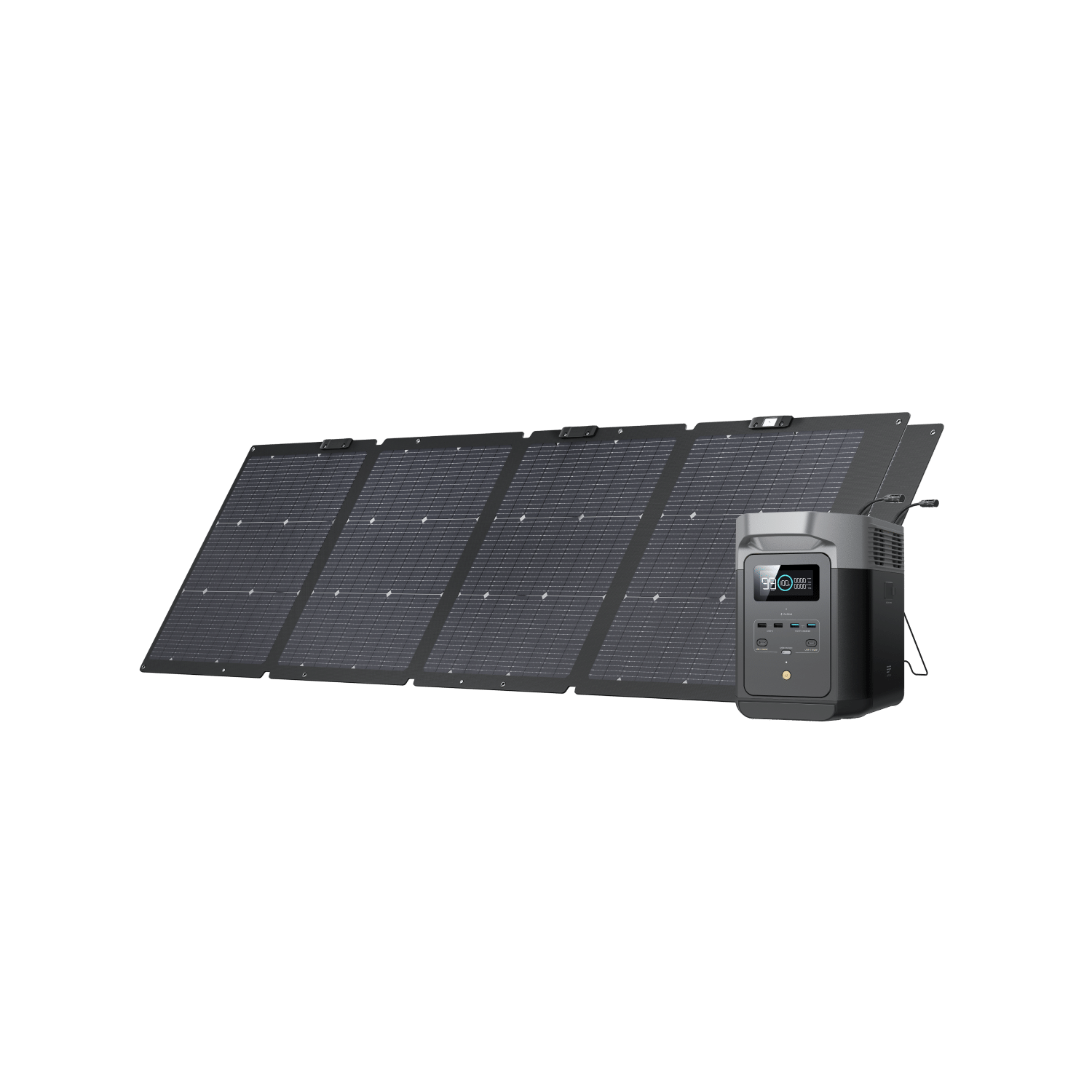 Load image into Gallery viewer, EcoFlow US Bundle (Members-only) DELTA 2 + 220W Portable Solar Panel x 2 EcoFlow DELTA 2 Solar Generator (PV220W)
