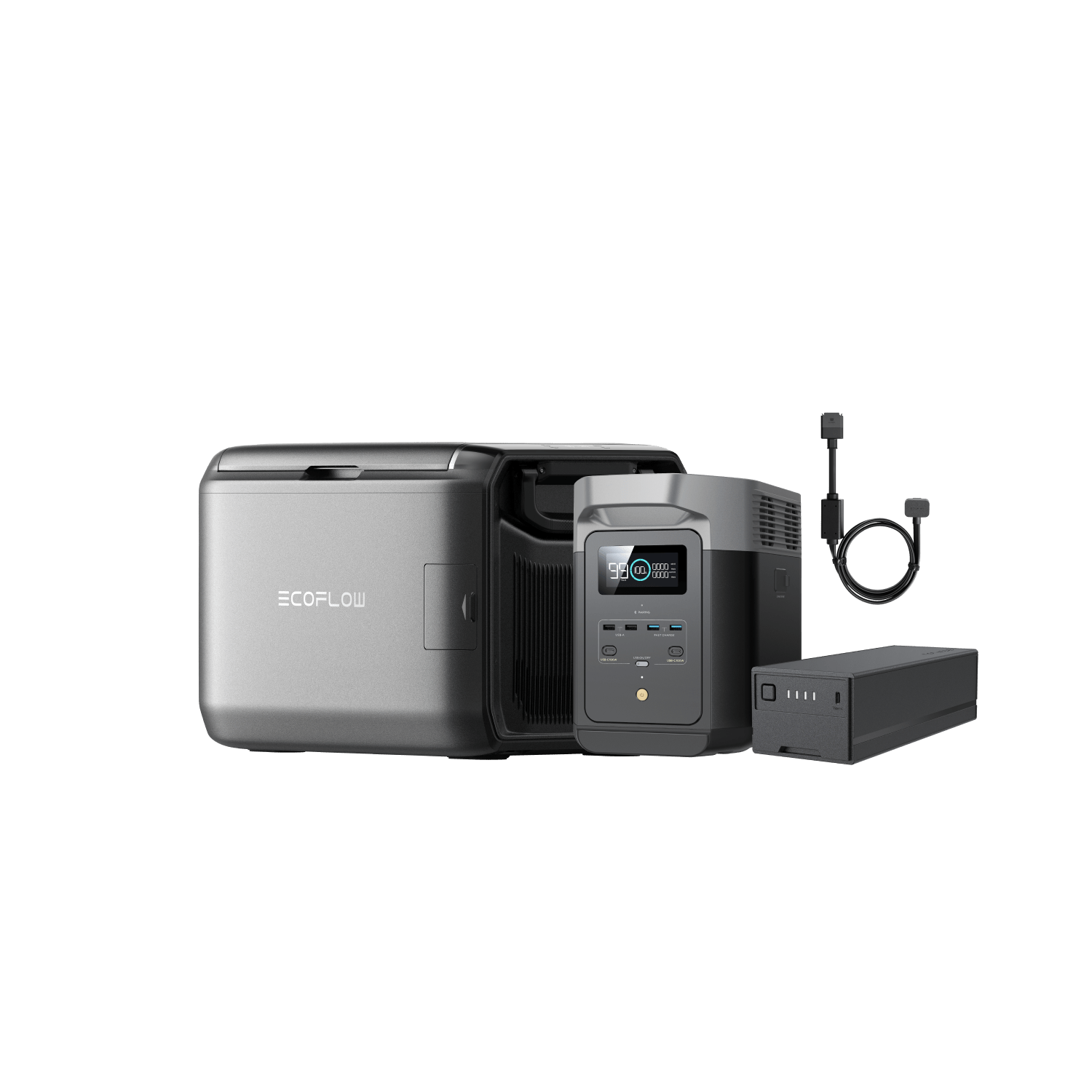 Load image into Gallery viewer, EcoFlow US GLACIER Classic EcoFlow GLACIER Classic 55L Portable Refrigerator