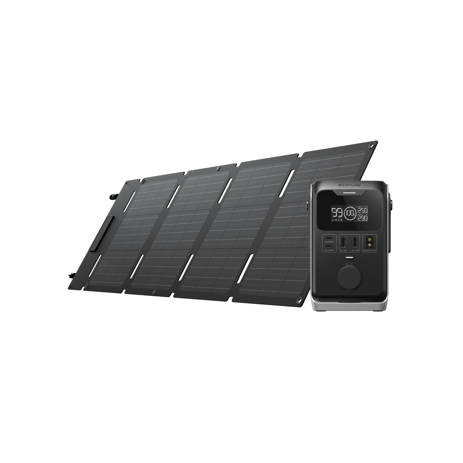 Load image into Gallery viewer, EcoFlow US TRAIL 300 DC (288Wh) + 45W Solar Panel + Free RAPID 30W GaN Charger EcoFlow TRAIL Series DC Portable Power Station