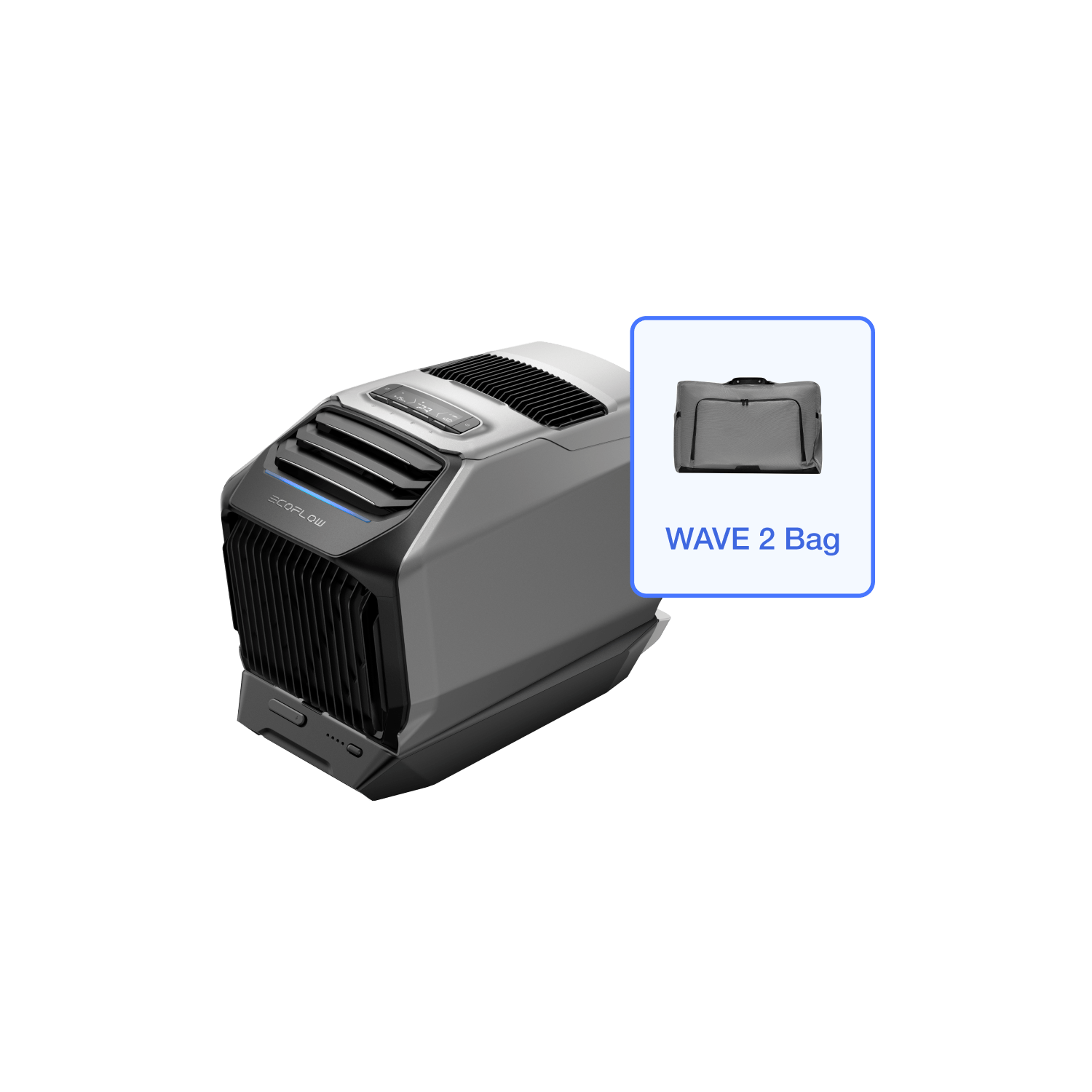 Load image into Gallery viewer, EcoFlow US WAVE 2 + Add-on Battery + WAVE 2 Bag EcoFlow WAVE 2 + Add-on Battery + EcoFlow WAVE 2 Bag