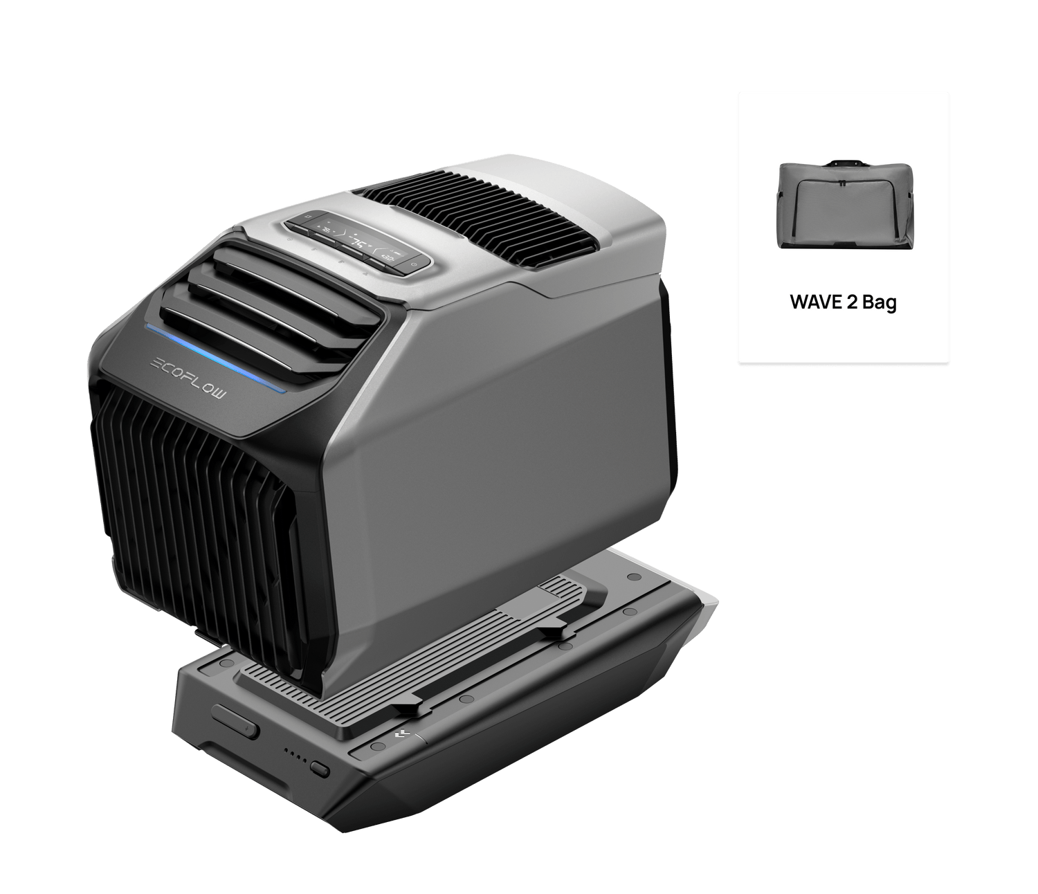 Load image into Gallery viewer, EcoFlow US (Members-only) WAVE 2 + Add-on Battery + WAVE 2 Bag EcoFlow WAVE 2 + Add-on Battery + WAVE 2 Bag
