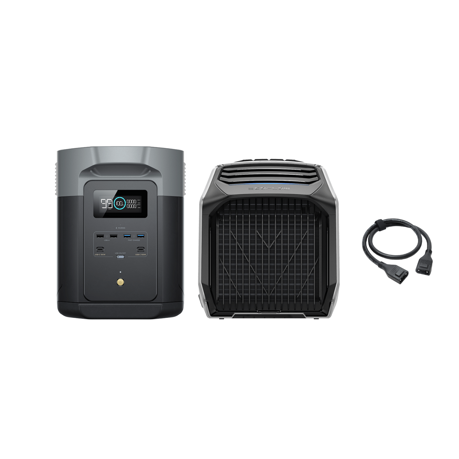 Load image into Gallery viewer, EcoFlow US Early-bird EcoFlow WAVE 2 + DELTA 2 Max EcoFlow WAVE 2 Portable Air Conditioner with Heater