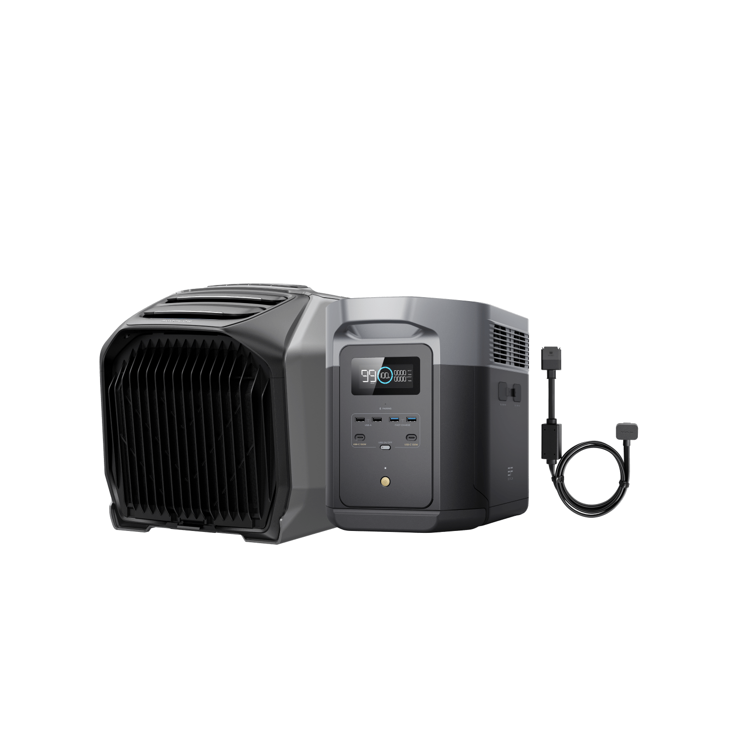 Load image into Gallery viewer, EcoFlow US WAVE 3 WAVE 3 + DELTA 2 Max EcoFlow WAVE 3 Portable Air Conditioner