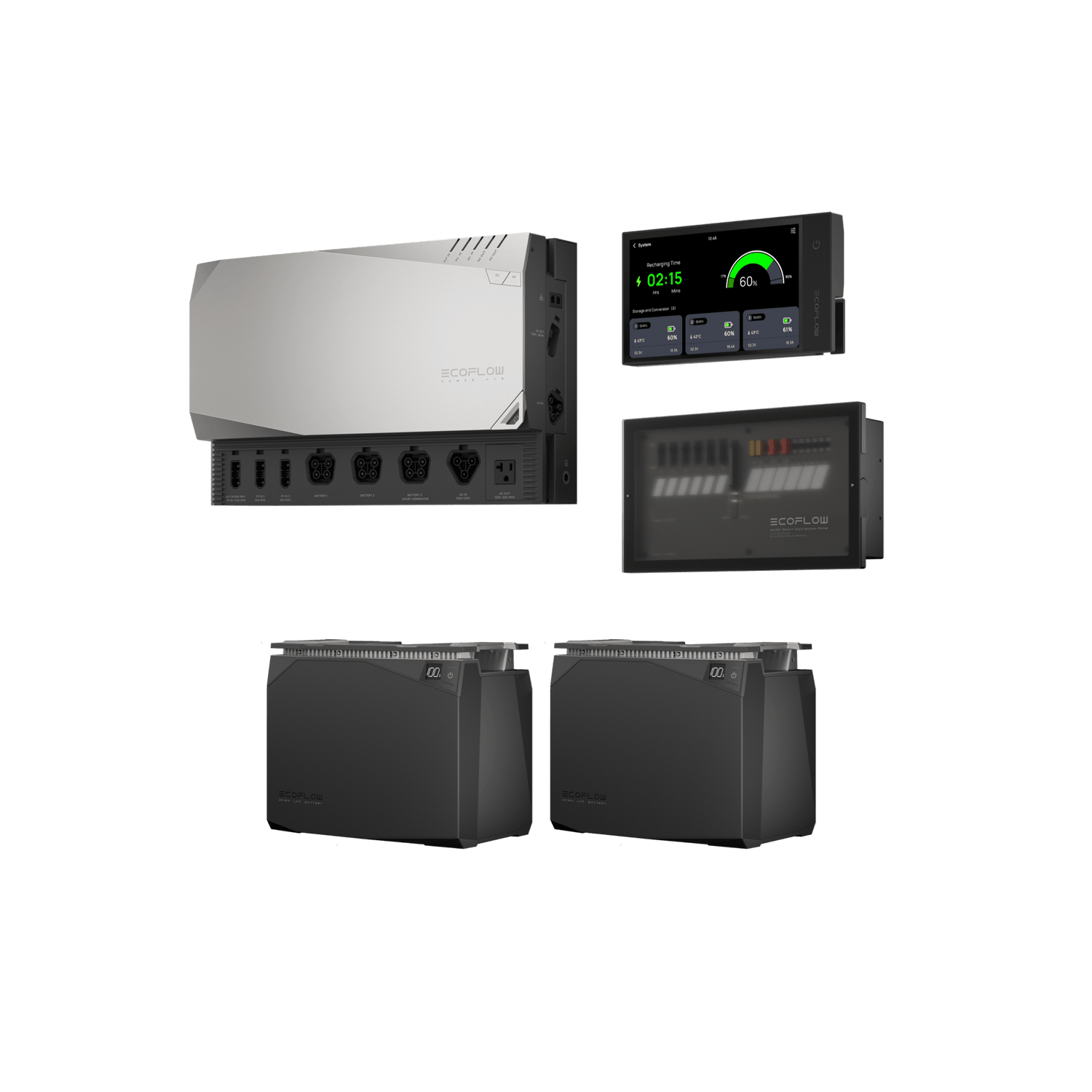 Load image into Gallery viewer, EcoFlow US Standalone Independence Kit (4kWh) EcoFlow 4kWh Power Kits