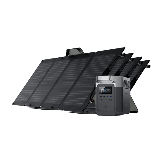 Ecoflow US Bundle DELTA (1300) / 4*110W EcoFlow DELTA + 110W Portable Solar Panel