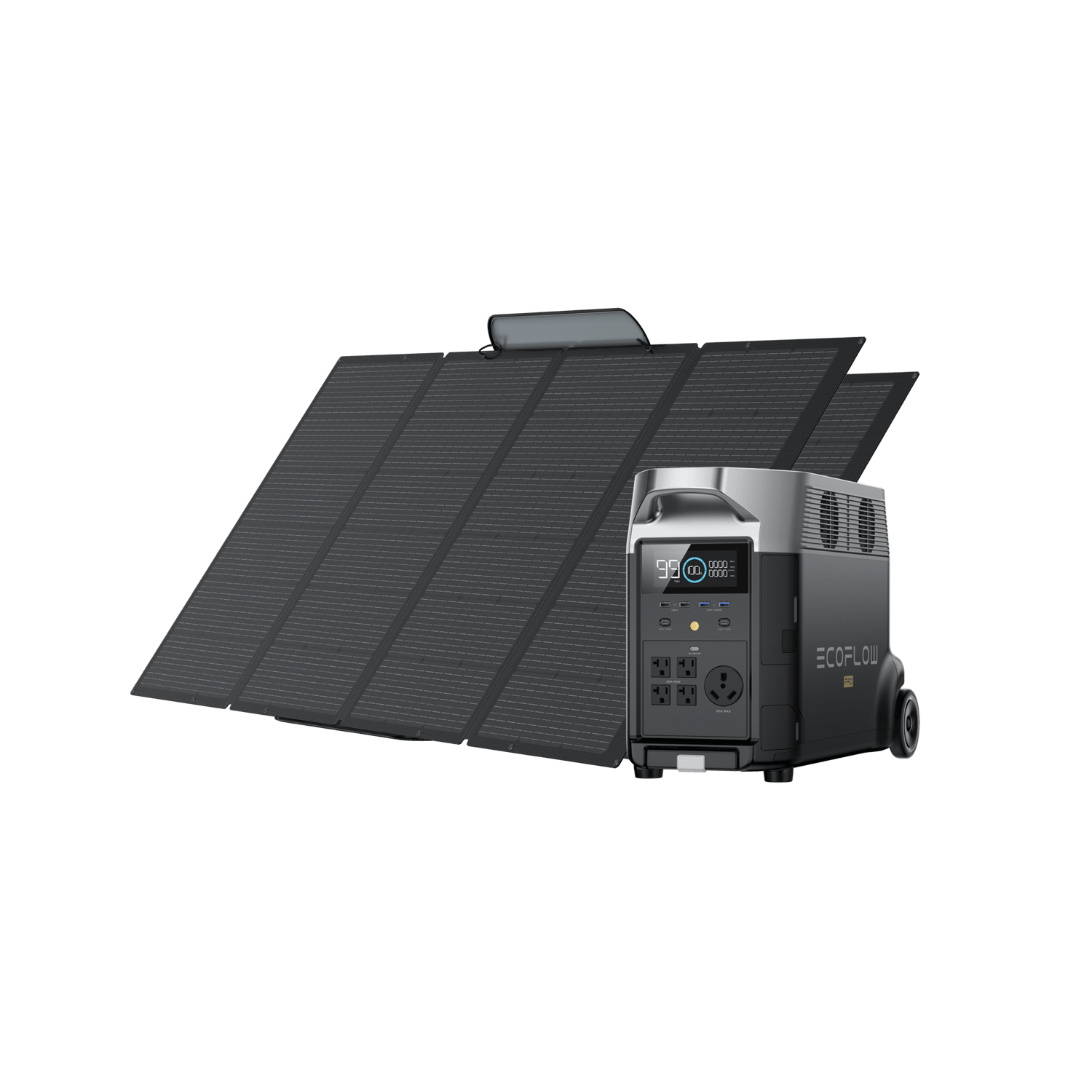 Load image into Gallery viewer, EcoFlow US Bundle EcoFlow DELTA Pro + 400W Portable Solar Panel