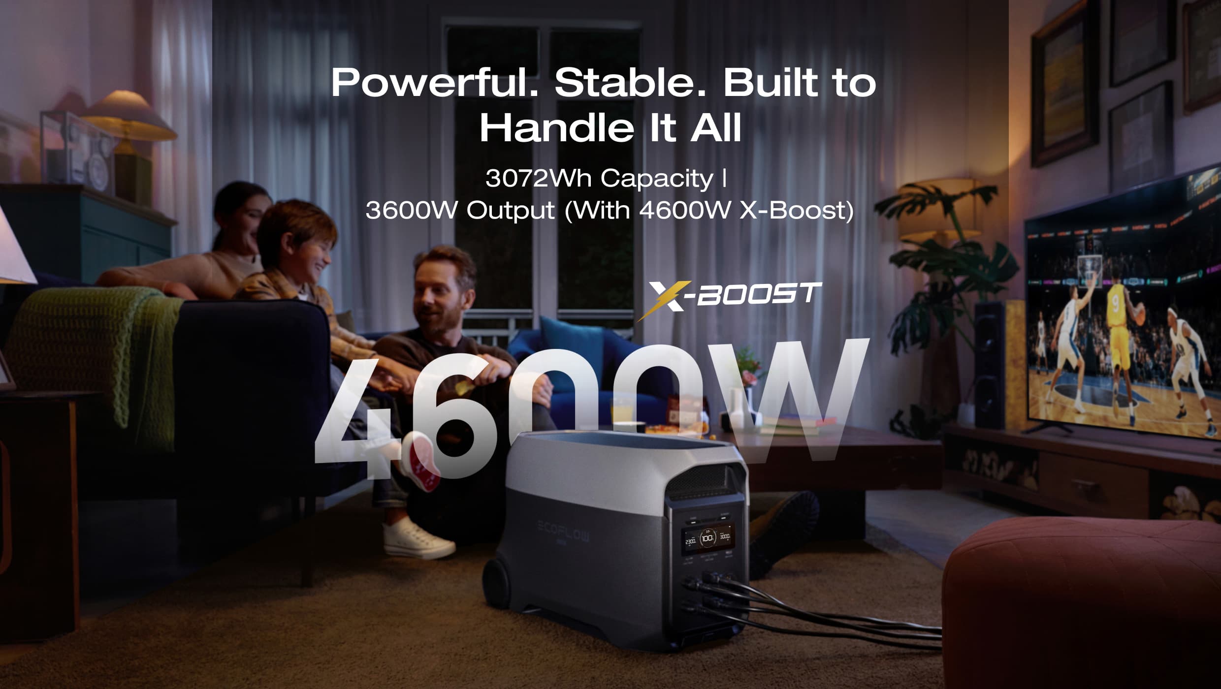 EcoFlow DELTA 3 Ultra Portable Power Station (3072Wh)