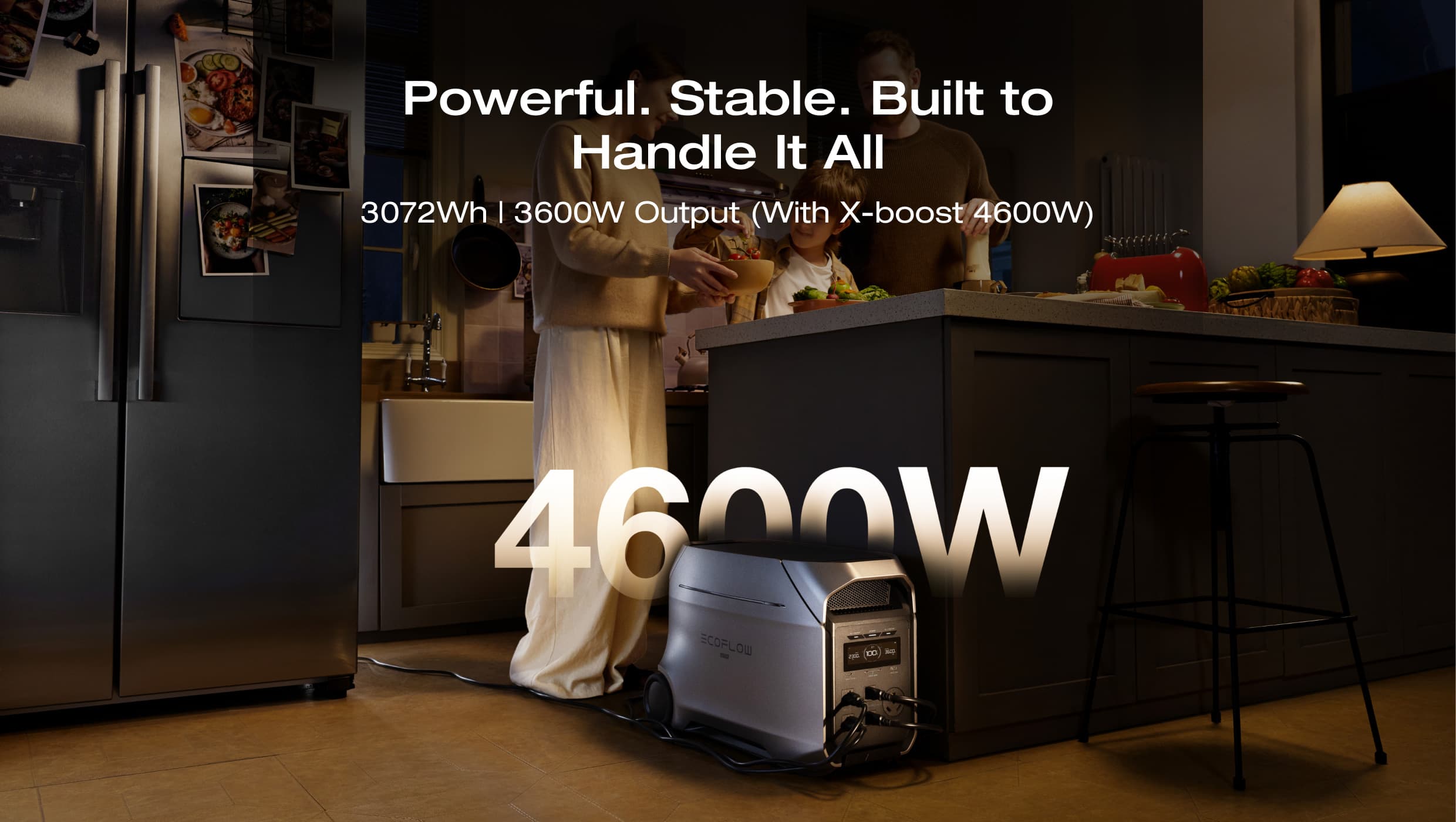 EcoFlow DELTA 3 Ultra Plus Portable Power Station (3072Wh)