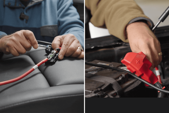 Clean, easy install without leaving a mark