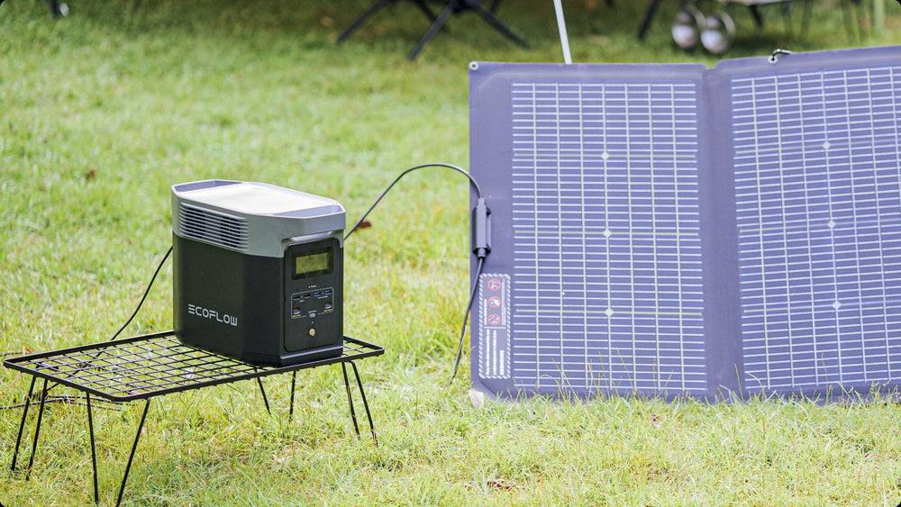 EcoFlow- DELTA 2 + (1) 220W Portable Solar Panel-DELTA2-220W