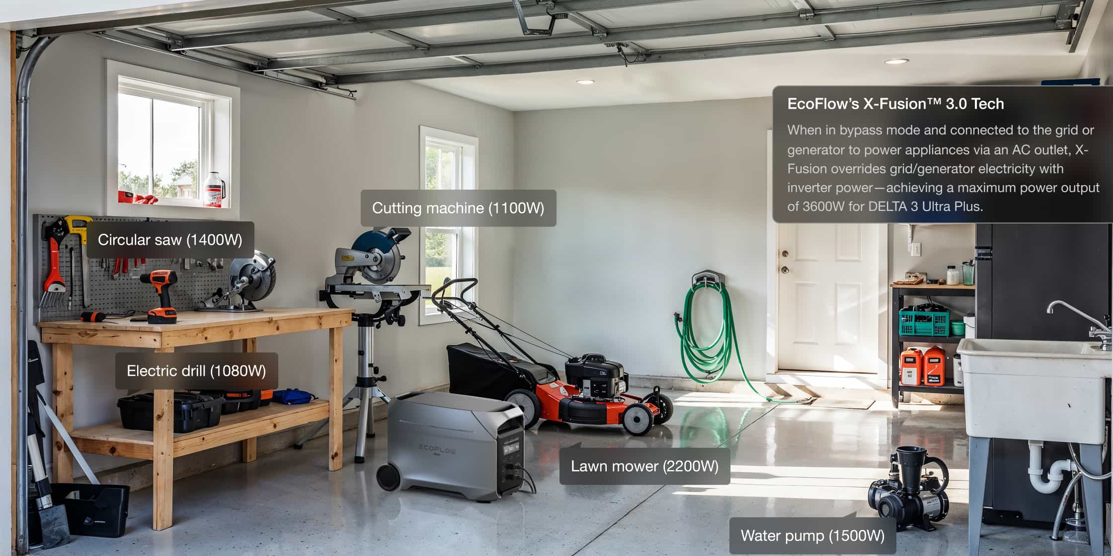 3600W Output, 7200W Surge—Powerful. Stable. Built to Handle It All