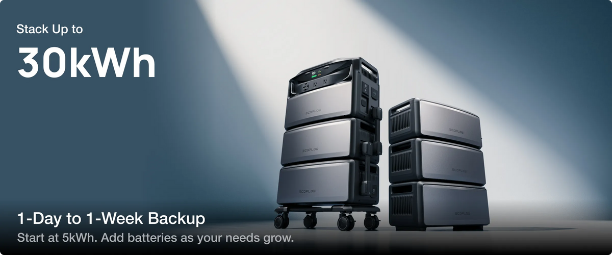 5–30kWh Battery Capacity