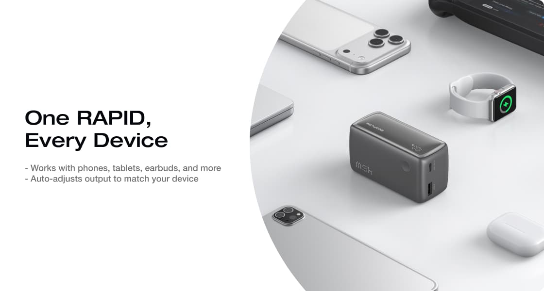 RAPID 10K 45W 3-in-1 AC Plug Power Bank | EcoFlow