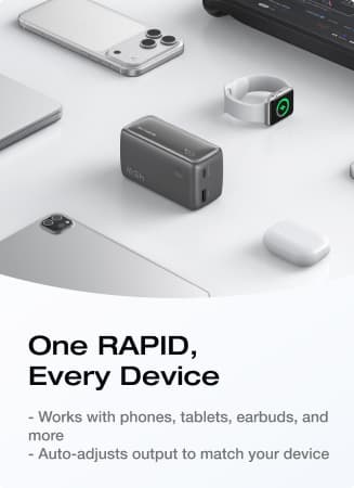 RAPID 10K 45W 3-in-1 AC Plug Power Bank | EcoFlow