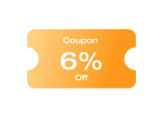6% OFF Coupon