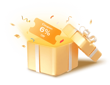 6% OFF Coupon