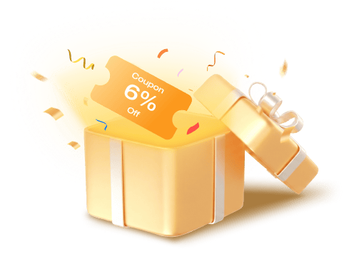 6% OFF Coupon
