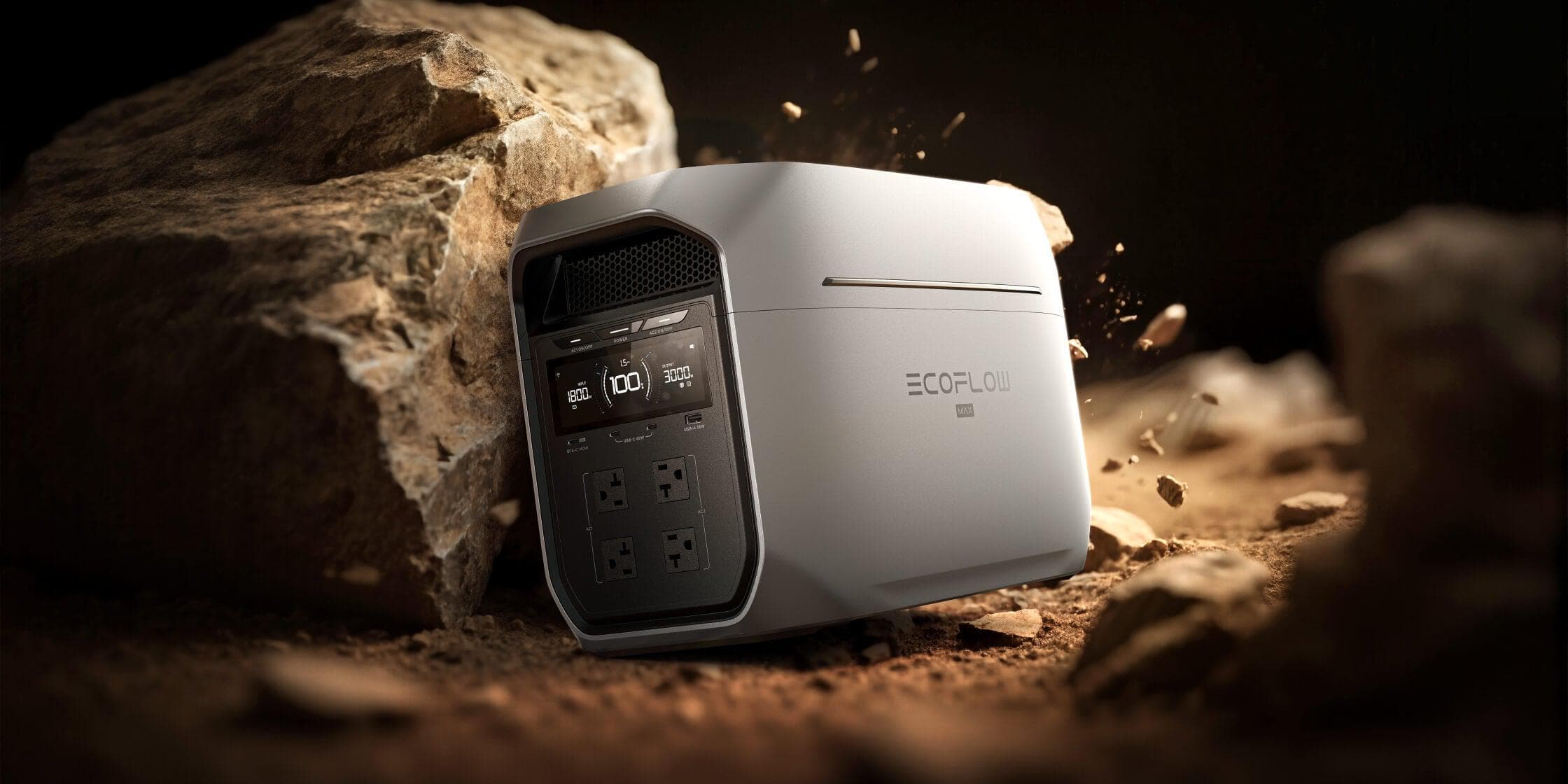 DELTA 3 Max Plus Solar Generator | EcoFlow US