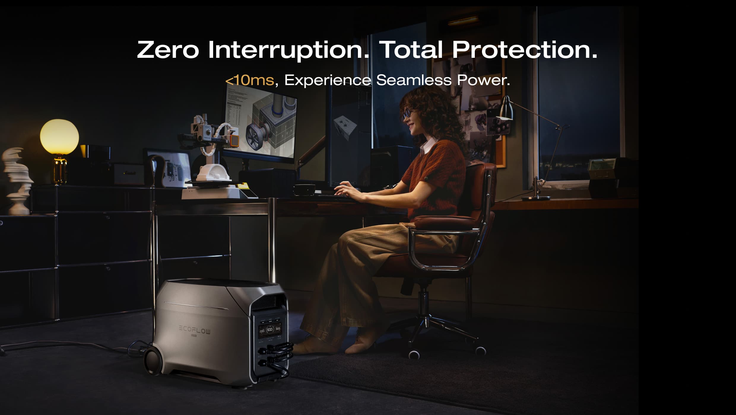 EcoFlow DELTA 3 Ultra Plus Portable Power Station (3072Wh)