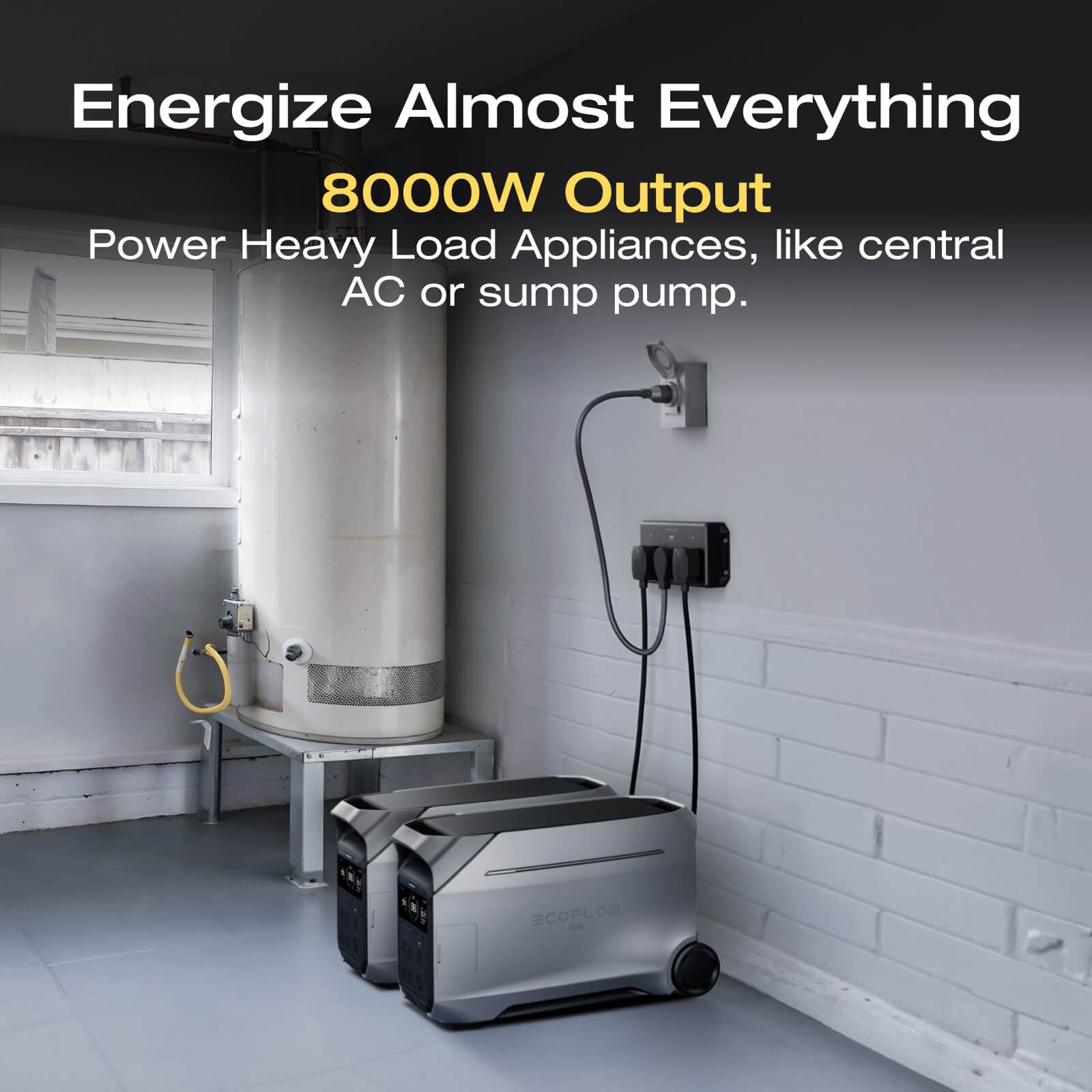 EcoFlow DELTA Pro 3 Portable Power Station (UL9540 Certificated)