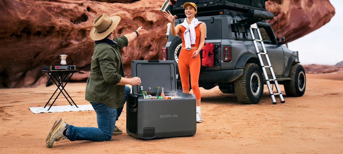 מקרר / מקפיא לשטח EcoFlow GLACIER Classic 55L Portable Refrigerator