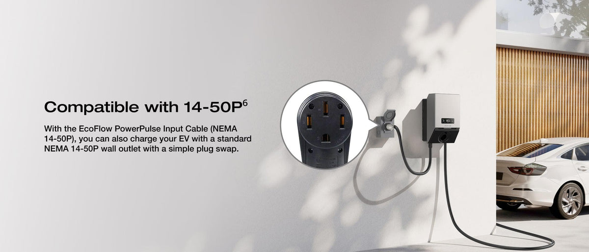 EcoFlow PowerPulse EV Charger (9.6kW) | EcoFlow Power Pulse EV Charger ...