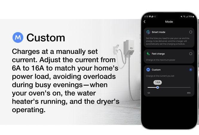 Intelligent Charging Modes for EV Chargers Standalone Use