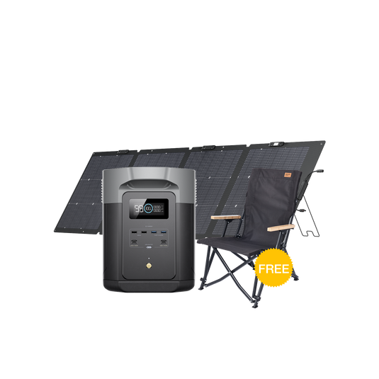 EcoFlow DELTA 2 Max Solar Generator (PV220W)