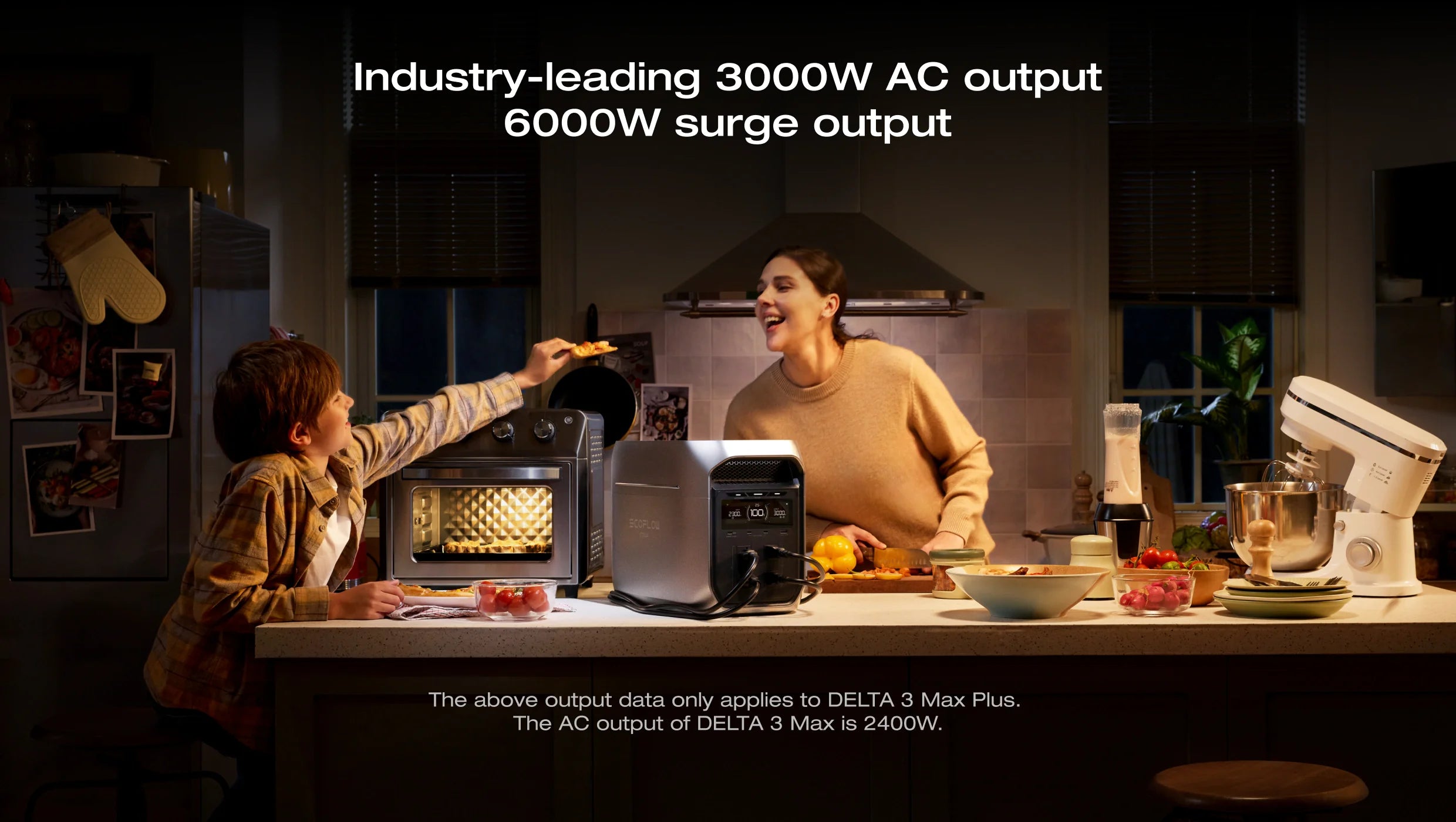 EcoFlow DELTA 3 Max Series Portable Power Station (2048Wh)