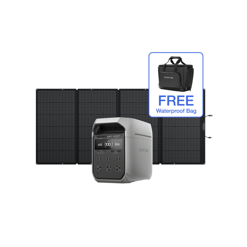 Load image into Gallery viewer, EcoFlow DELTA 3 Series Solar Generator (PV400W)
