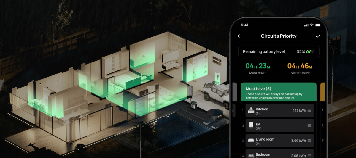 During the Storm: Extended Backup Time