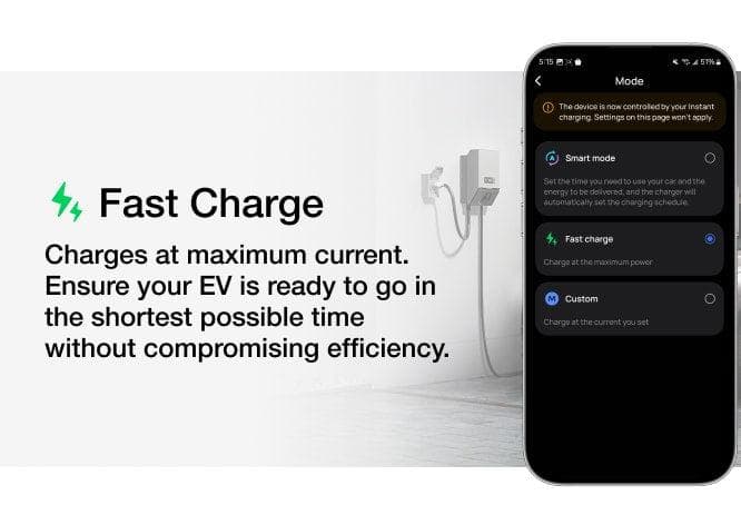 Intelligent Charging Modes for EV Chargers Standalone Use