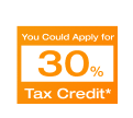 30% Tax Credit