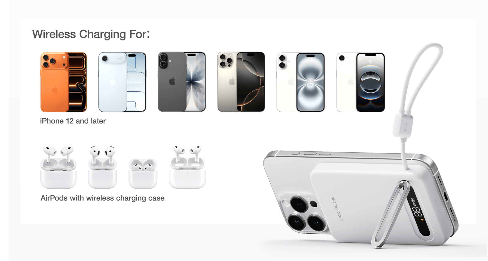Khả năng tương thích rộng rãi với nhiều thiết bị Apple và Android