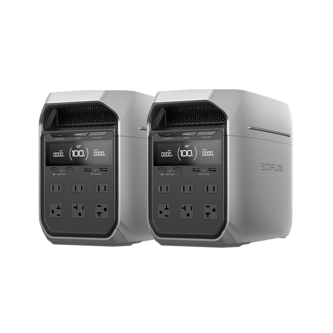 EcoFlow US Standalone 2 x DELTA 3 Plus EcoFlow DELTA 3 Plus Portable Power Station