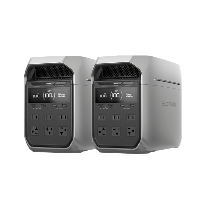 EcoFlow US Standalone 2 x DELTA 3 Plus EcoFlow DELTA 3 Plus Portable Power Station